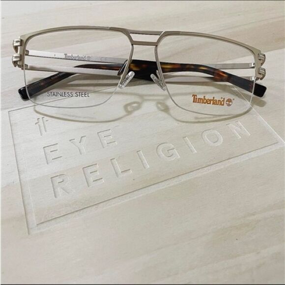 Timberland 1700 Gold and Tortoise Eyeglasses - Picture 1 of 2